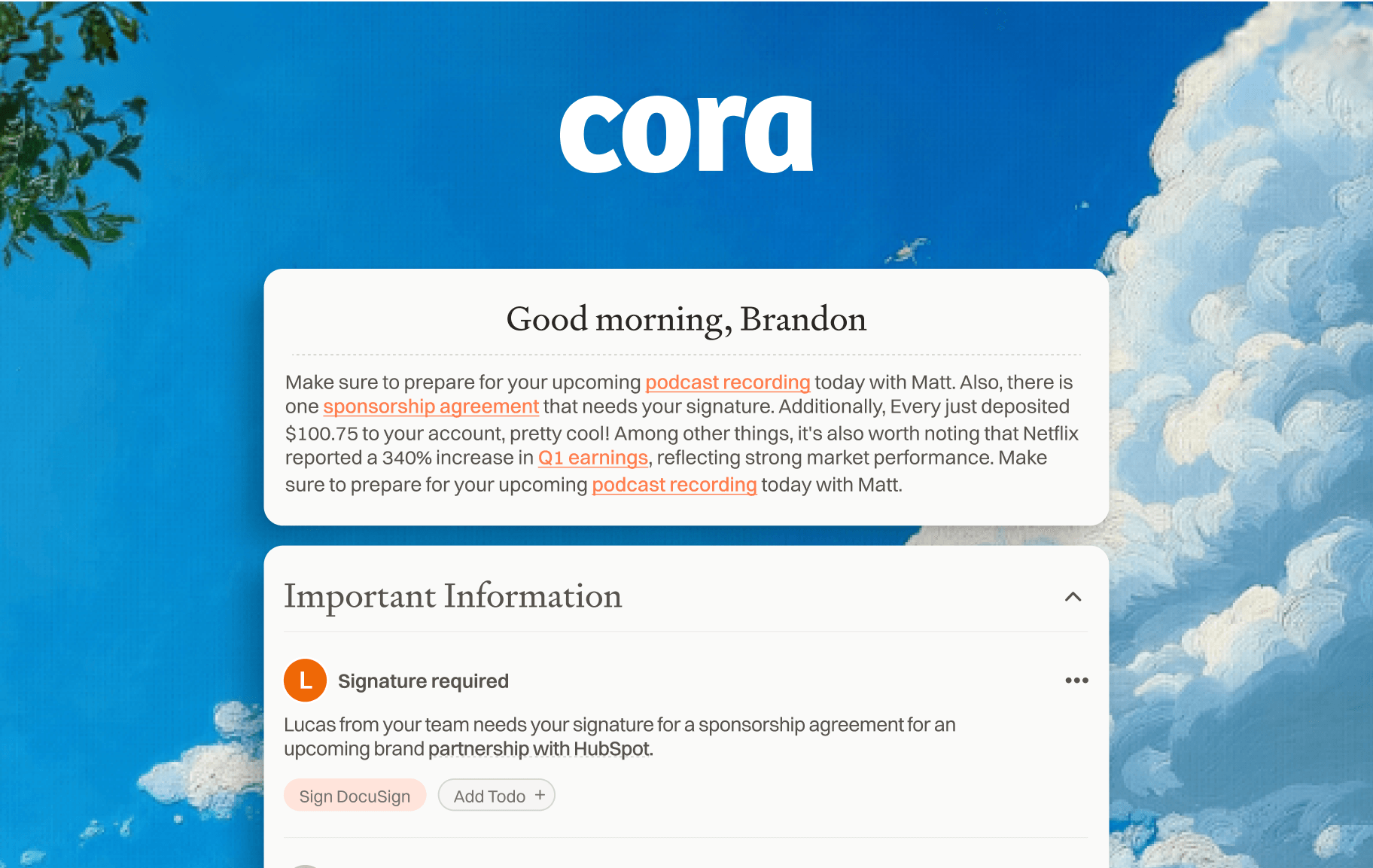 Cora