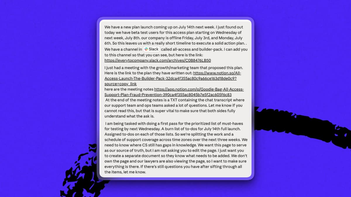 Jalaiyah’s initial Fable prompt. (Screenshot courtesy of Jalaiyah Bolden.)