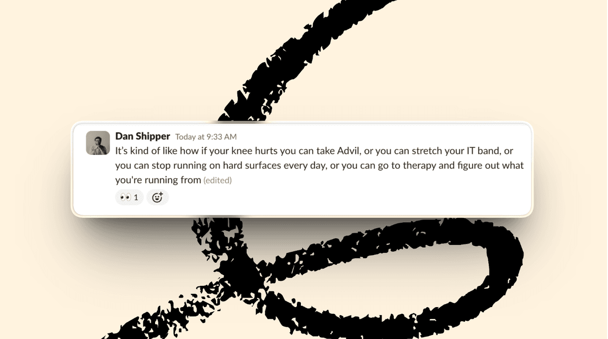Better models open up a dizzying number of approaches to solving a problem. (Image courtesy of Slack/Dan Shipper.)