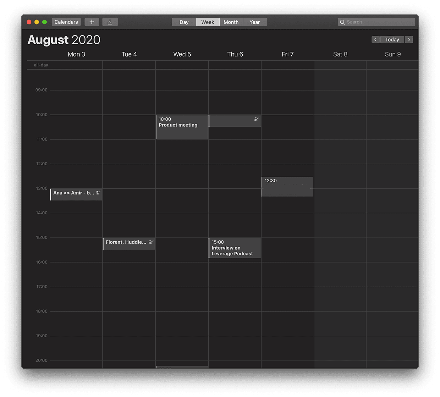 The CEO with an Empty Calendar