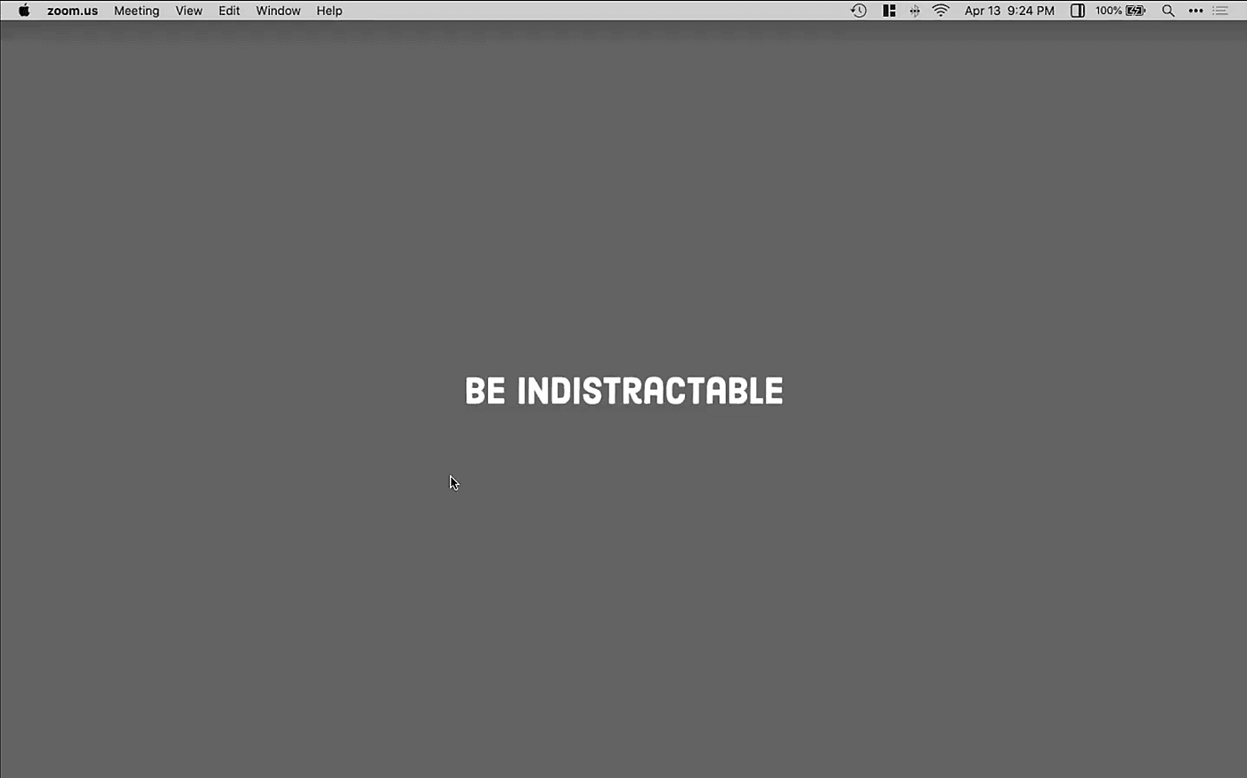 Action Item: How to become indistractable