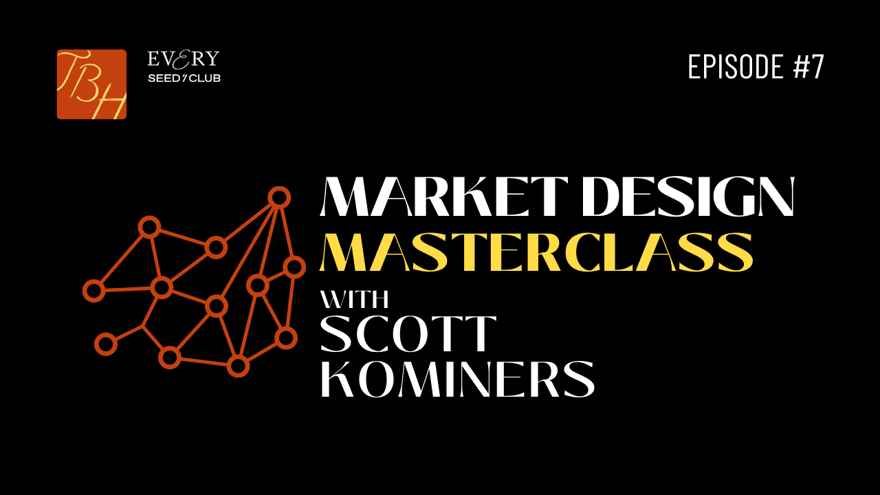 Market Design Masterclass