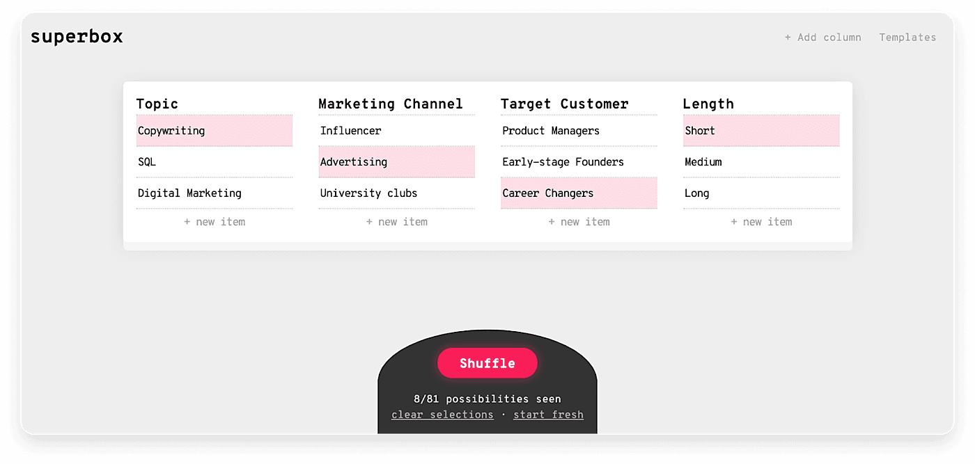 We built a new tool for thinking things through