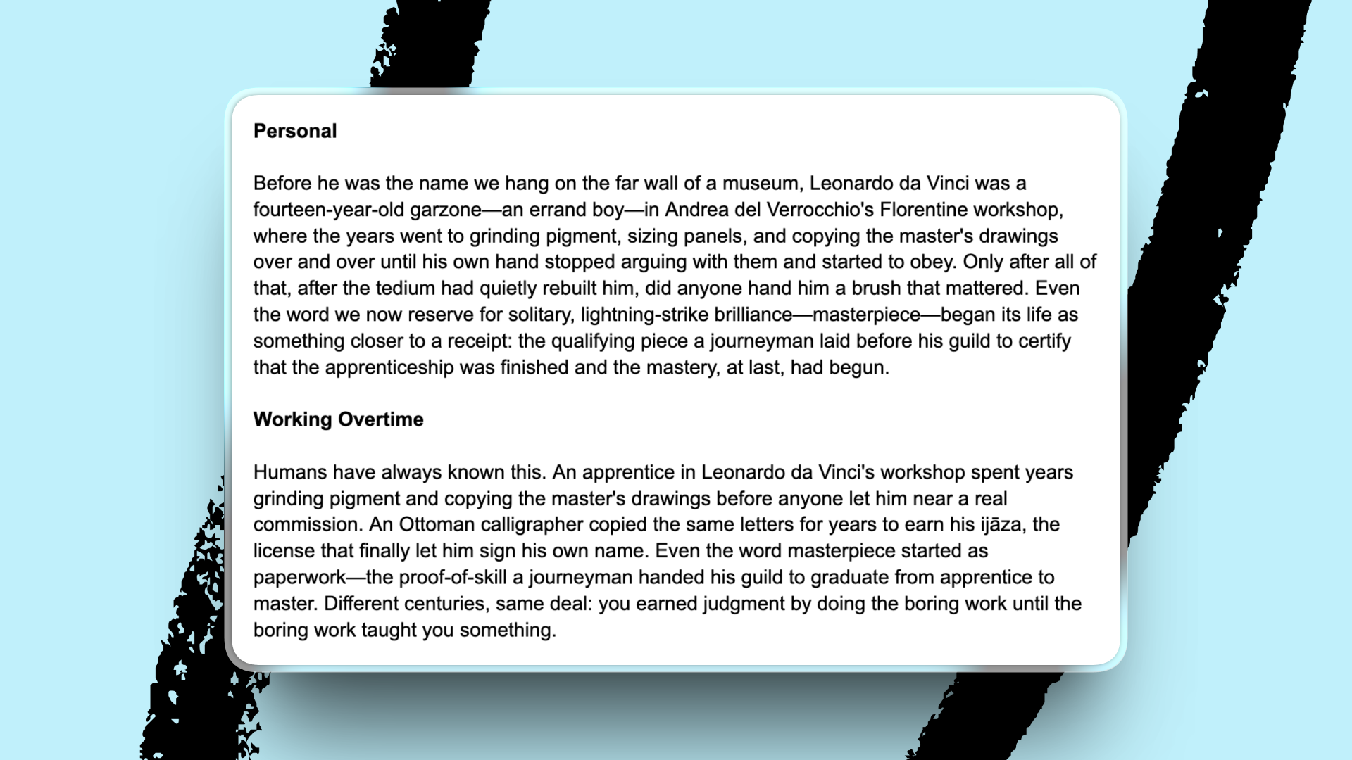 Opus 4.8 adopting Katie Parrott's writing style